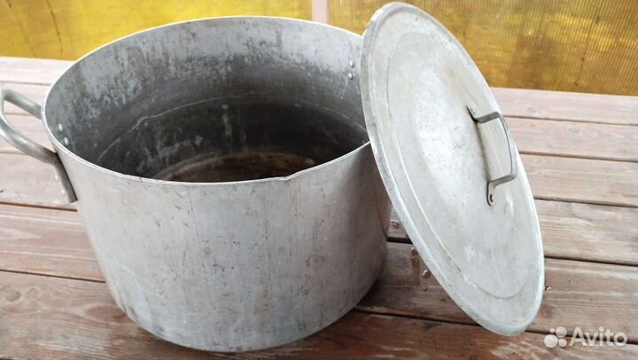 Кастрюля алюминиевая 40 литров