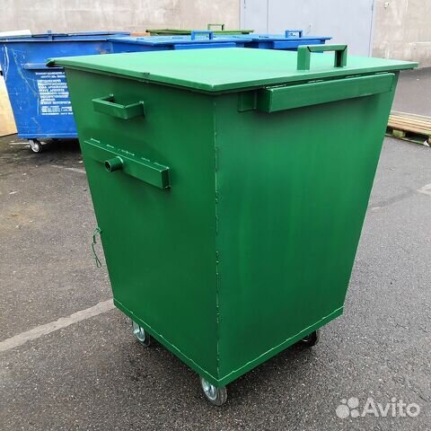 Контейнер металлический 1.1 м3