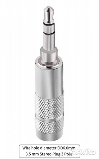 Разъем mini Jack 3.5 mm Stereo (реплика Oyaide)