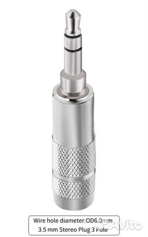 Разъем mini Jack 3.5 mm Stereo (реплика Oyaide)