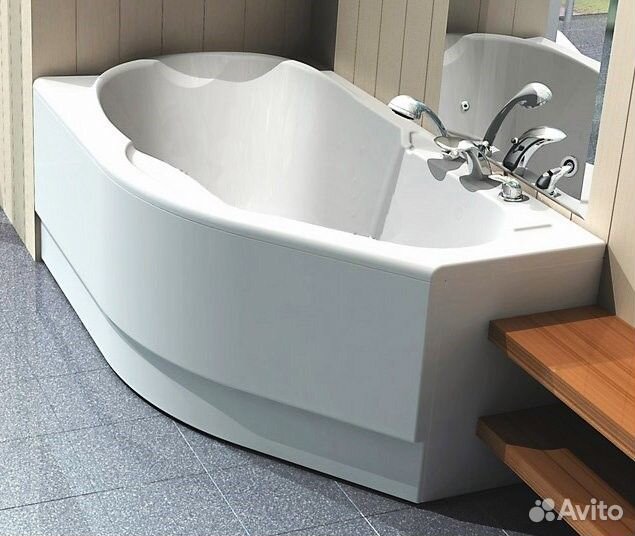 Ассиметричные ванны из 100 процентного акрила