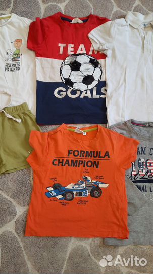 Детские вещи пакетом на мальчика 116 122 128