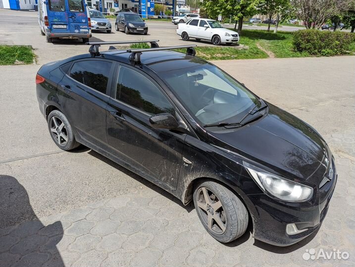 Багажник на крышу Hyundai Solaris, Евродеталь