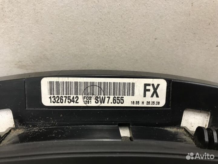 Панель приборов Astra H / Family 2004-2015