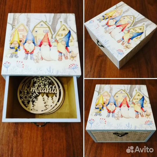 Выдвижная шкатулка