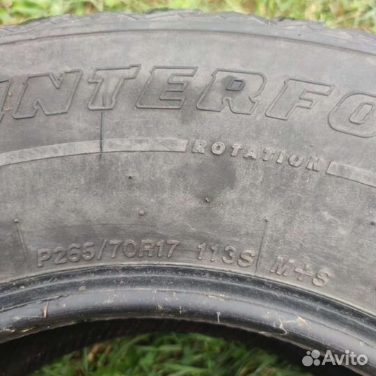 Firestone Winterforce UV 265/70 R17