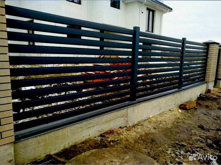 Металлический забор жалюзи Royal и Rancho / Ранчо