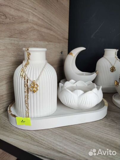 Гипсовые шкатулки свечи