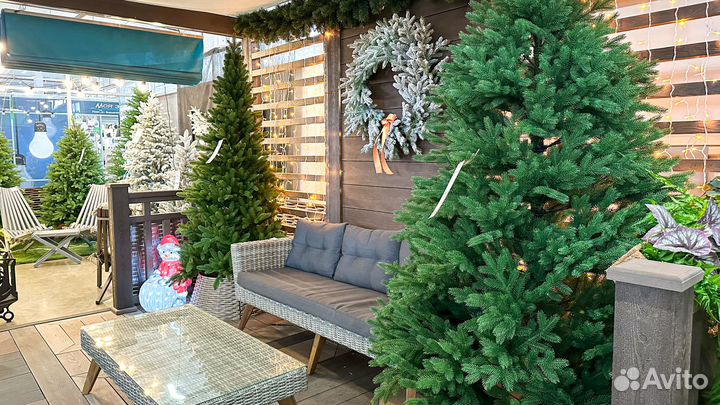 Ёлки искусственные литые в наличии в Кемерово