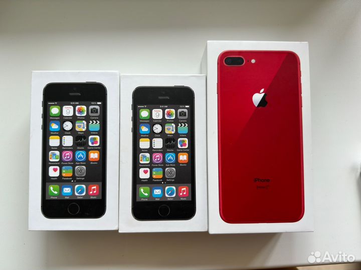 Коробка от iPhone 8 plus 5s