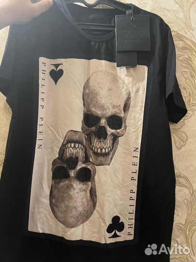 Футболка мужская philipp plein