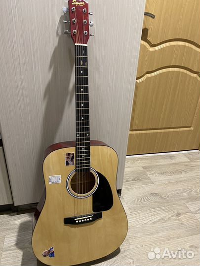 Акустическая гитара fender squier sa 150