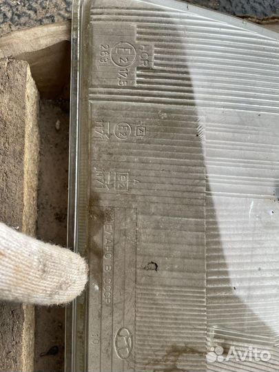 Стекло фары 2109 2108 СССР левое