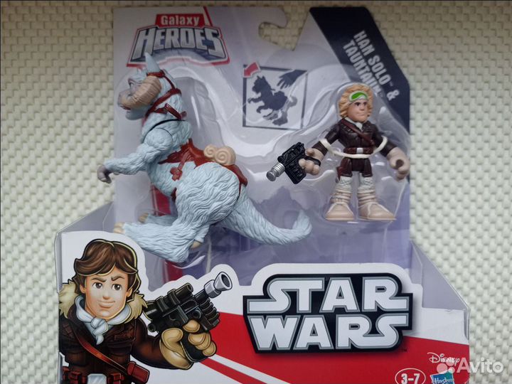 Новый набор Star Wars Playskool Хан Соло и Таунтау