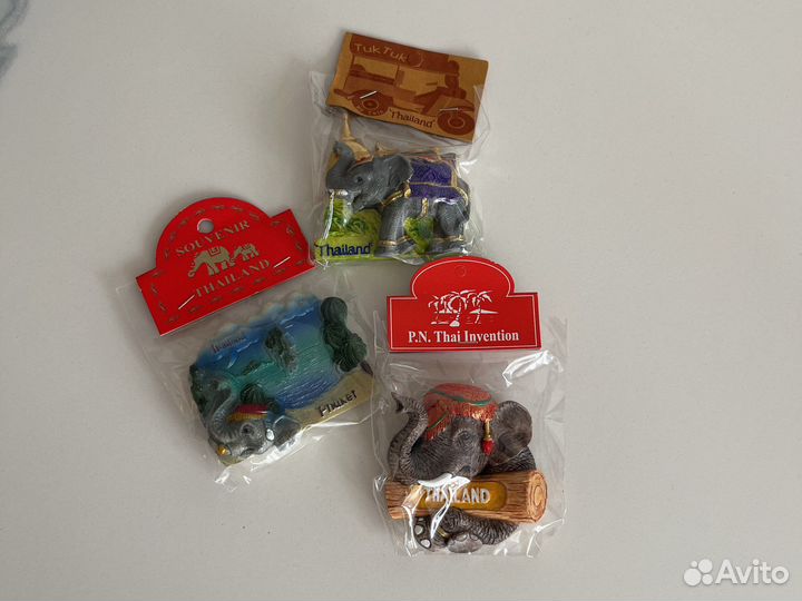 Новые сувенирные магниты на холодильник гипсовые