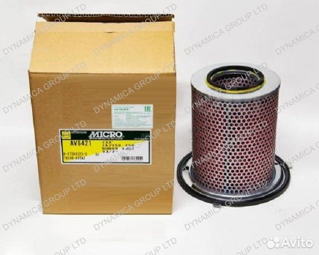 Фильтр воздушный Micro AV6421 Isuzu 4BE1 4HF1 4JG2