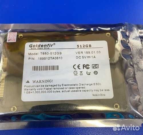 SSD Goldenfir - 128 256 512
