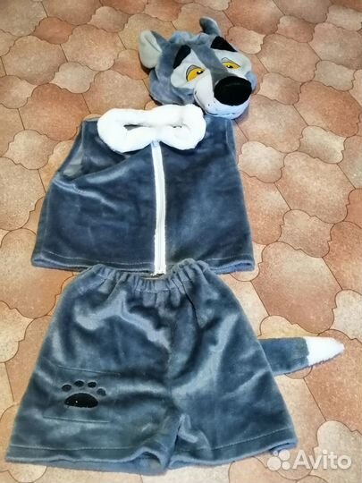 Новогодний костюм волка