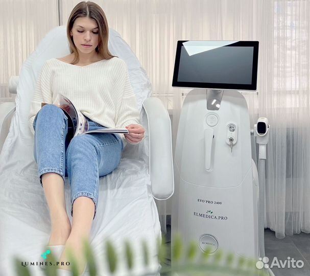 Диодный лазер для эпиляции Lumines. EvoPro 2400W