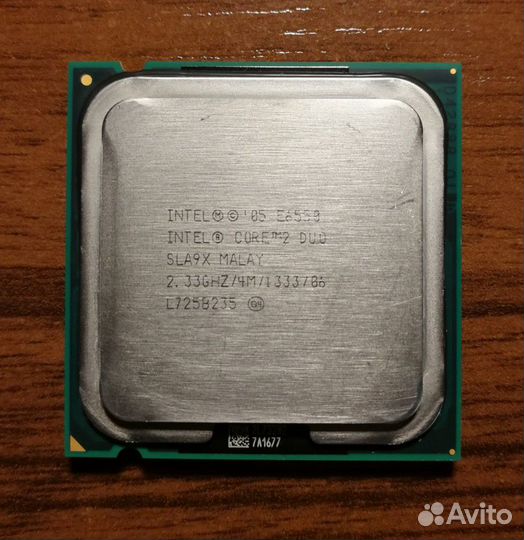 Процессор Intel Core2 Duo E6550