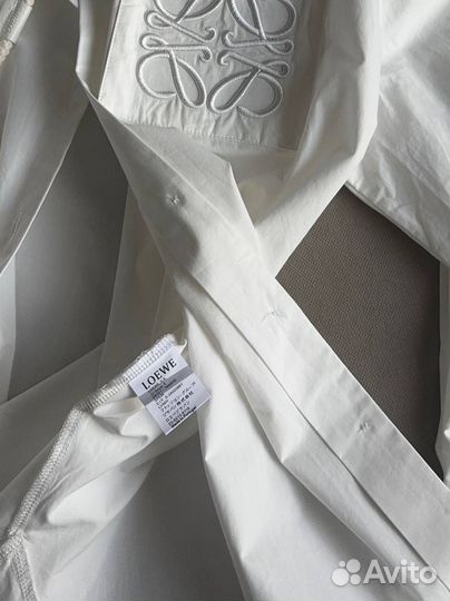 Loewe рубашка с капюшоном