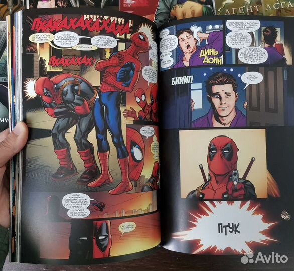 Комиксы marvel: Человек-паук, Дэдпул, Гамбит, Локи