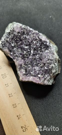 Щётки кристаллов бразильского Аметиста