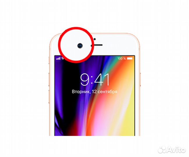 Фронтальная камера iPhone 8