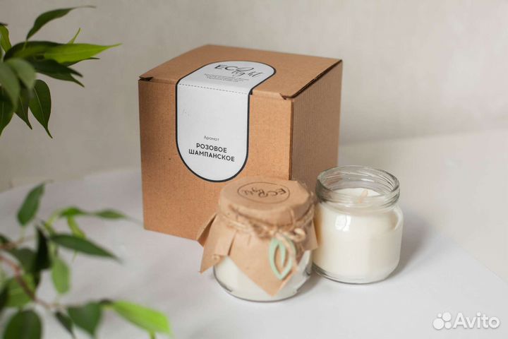 Ароматизированные свечи ручной работы