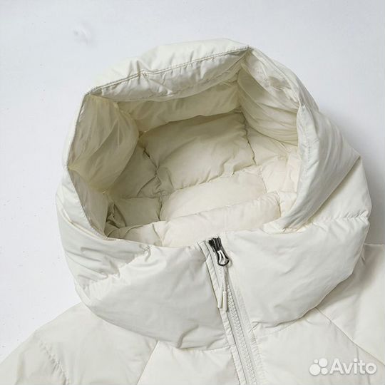 THE north face Down Jacket Women's Off White (2XL)(96)