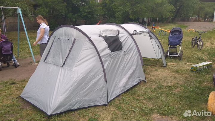 Палатка туристическая 4 местная с тамбуром