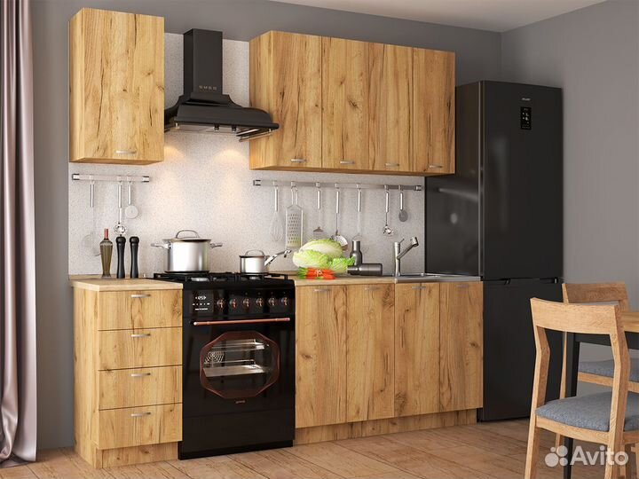 Кухня новая Рокет 1.6м