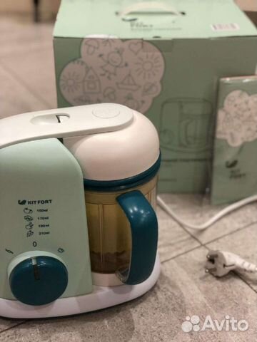 Пароварка блендер для детского питания