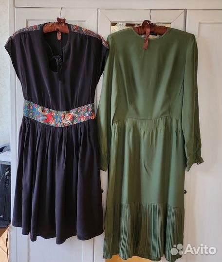 Платья 44, шёлк 100%