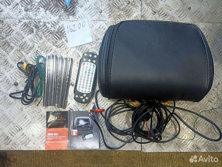 Подголовник с монитором ACV AVM-607