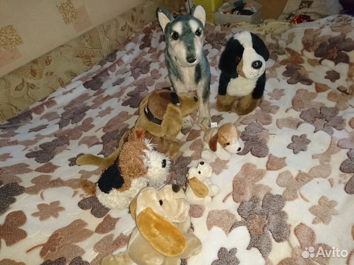 Мягкие игрушки собаки