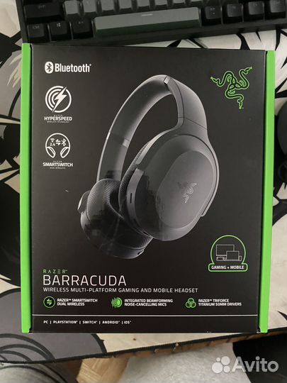 Беспроводные наушники razer barracuda