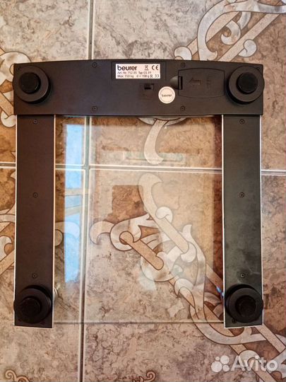 Весы напольные электронные бытовые Beurer до 150кг