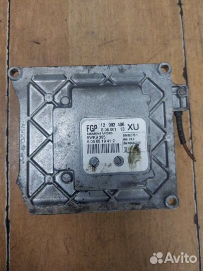 Блок управления двигателем Opel Astra H универсал