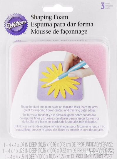 Набор ковриков для цветов из мастики Wilton