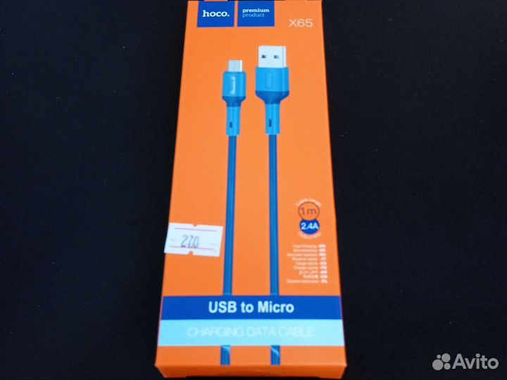 Кабель на Android hoco. X65