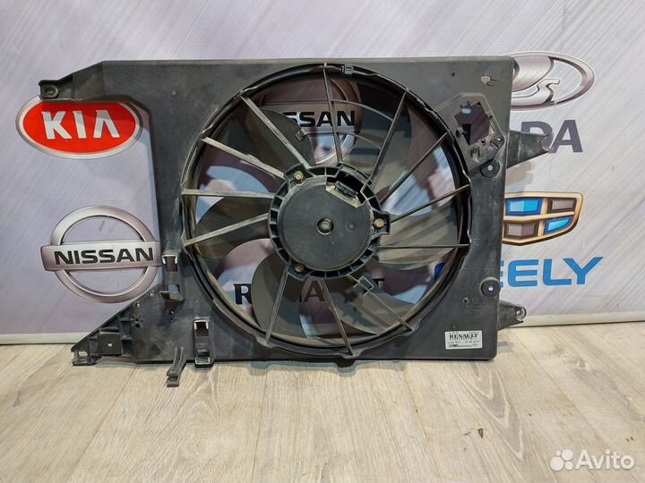 Вентилятор радиатора охлаждения двигателя диффузор