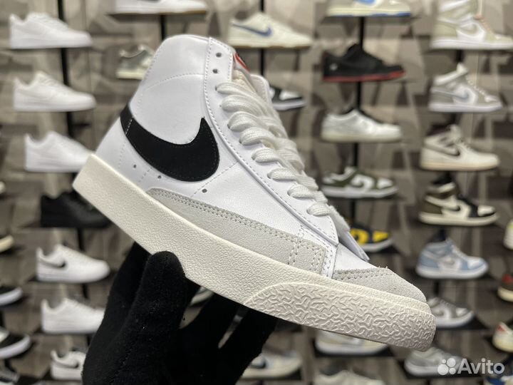 Кроссовки Nike Blazer 77’ Mid White Black