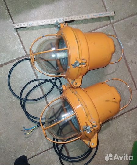 Светильники СССР промышленные лофт