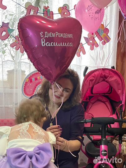 Воздушный шар с именем Василиса