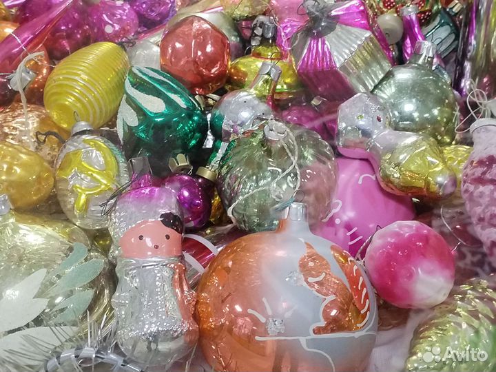 Елочные игрушки СССР