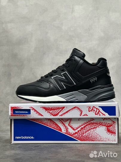 Кроссовки мужские new balance 999 с мехом премиум