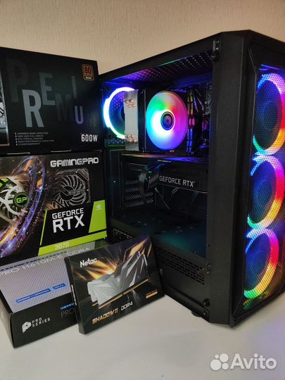 Игровой пк: RTX 3070 / i5 12400f