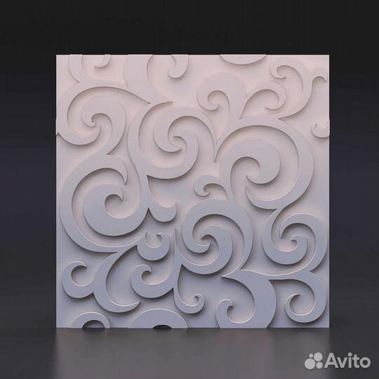 Гипсовая 3D панель 