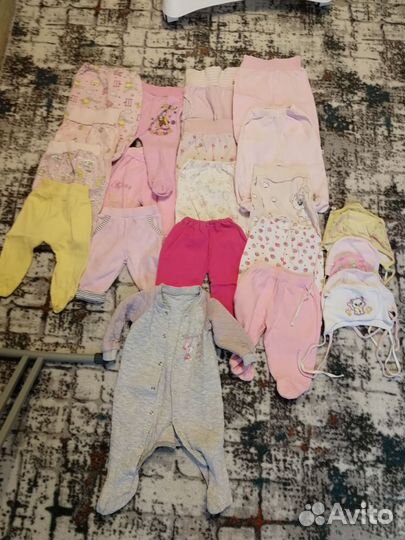 Боди, кофты, ползунки, шапки, носочки, платья